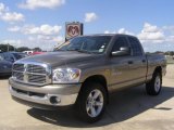2007 Light Khaki Metallic Dodge Ram 1500 Big Horn Edition Quad Cab 4x4 #30424462