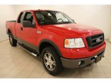 2007 Bright Red Ford F150 FX4 SuperCab 4x4 #30432506