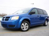 2008 Marathon Blue Pearl Dodge Grand Caravan SE #2974271