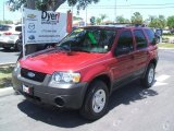 2007 Red Ford Escape XLS #30432043