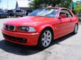 2000 Bright Red BMW 3 Series 323i Convertible #30431920