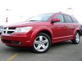 2009 Inferno Red Crystal Pearl Dodge Journey R/T #2974408