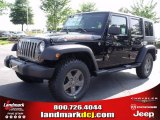 2010 Black Jeep Wrangler Unlimited Mountain Edition 4x4 #30432120