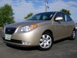 2007 Laguna Sand Beige Hyundai Elantra GLS Sedan #2974148