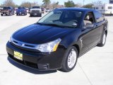 2008 Black Ford Focus SE Coupe #3013171