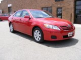 2010 Barcelona Red Metallic Toyota Camry LE #30484544