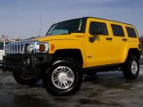 2007 Yellow Hummer H3 X #2974093