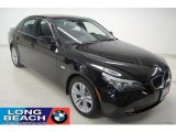 2009 Jet Black BMW 5 Series 528i Sedan #30484899