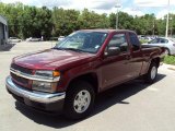 2007 Deep Ruby Red Metallic Chevrolet Colorado LS Extended Cab #30485240