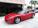 2005 Victory Red Chevrolet Corvette Convertible #30484692