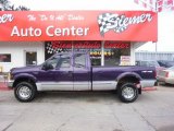 1999 Thistle Purple Pearl Ford F250 Super Duty XLT Extended Cab 4x4 #30484908