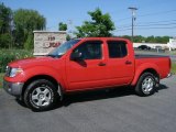 2006 Red Alert Nissan Frontier SE Crew Cab 4x4 #30484966