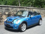 2008 Laser Blue Metallic Mini Cooper S Convertible #30484718