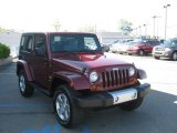 2009 Red Rock Crystal Pearl Coat Jeep Wrangler Sahara 4x4 #30484988