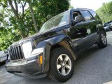 2008 Brilliant Black Crystal Pearl Jeep Liberty Sport 4x4 #30485336