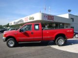 1999 Red Ford F250 Super Duty XLT Extended Cab 4x4 #30485055