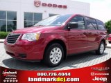 2008 Inferno Red Crystal Pearlcoat Chrysler Town & Country LX #30543973