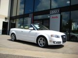 2007 Ibis White Audi A4 2.0T quattro Cabriolet #30543993