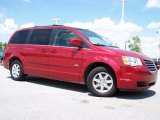2008 Inferno Red Crystal Pearlcoat Chrysler Town & Country Touring #30543715