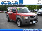 2004 Sunset Orange Pearl Honda Element EX #30543759