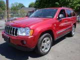 2005 Inferno Red Crystal Pearl Jeep Grand Cherokee Limited 4x4 #30544379
