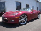 2007 Monterey Red Metallic Chevrolet Corvette Convertible #30543777