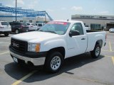 2008 Fire Red GMC Sierra 1500 Regular Cab #30544202