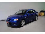 2008 Aurora Blue Mica Mazda MAZDA3 s Grand Touring Sedan #30543960