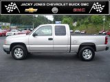 2006 Silver Birch Metallic Chevrolet Silverado 1500 LS Extended Cab 4x4 #30598810