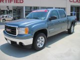 2008 Stealth Gray Metallic GMC Sierra 1500 SLE Crew Cab 4x4 #30598772