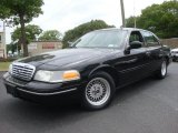 Black Ford Crown Victoria in 2001