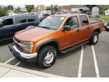 2005 Sunburst Orange Metallic Chevrolet Colorado LS Crew Cab 4x4 #30616555