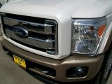 2011 White Platinum Metallic Tri-Coat Ford F250 Super Duty King Ranch Crew Cab 4x4 #30616257
