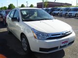 2010 White Suede Ford Focus S Sedan #30615982