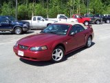 2004 Torch Red Ford Mustang V6 Convertible #30616990