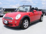 2006 Chili Red Mini Cooper Convertible #30617002