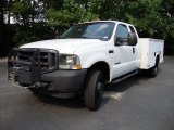 2002 Oxford White Ford F450 Super Duty XL SuperCab Chassis #30617012