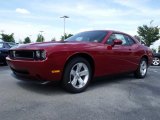 2010 Inferno Red Crystal Pearl Dodge Challenger SE #30616337