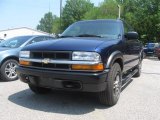 2003 Indigo Blue Metallic Chevrolet S10 LS Crew Cab 4x4 #30617027