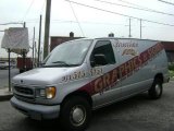 Silver Metallic Ford E Series Van in 1998