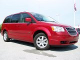 2008 Inferno Red Crystal Pearlcoat Chrysler Town & Country Touring #30616048