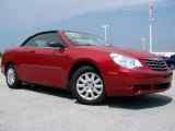 2009 Inferno Red Crystal Pearl Chrysler Sebring LX Convertible #30616051