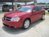 2009 Inferno Red Crystal Pearl Dodge Avenger SXT #30616745