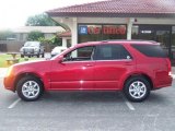 Crystal Red Cadillac SRX in 2009