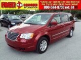 2009 Inferno Red Crystal Pearl Chrysler Town & Country Touring #30617098