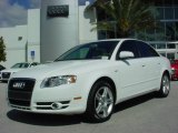 2007 Ibis White Audi A4 2.0T Sedan #3057463