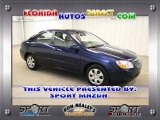 2008 Deep Ocean Blue Kia Spectra EX Sedan #30617142