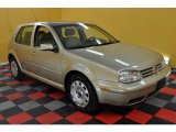 2004 Mojave Beige Metallic Volkswagen Golf GL TDI 4 Door #30616866