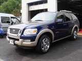 2007 Dark Blue Pearl Metallic Ford Explorer Eddie Bauer 4x4 #30616518