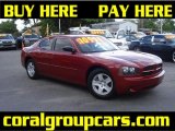 2006 Inferno Red Crystal Pearl Dodge Charger SE #30617192
